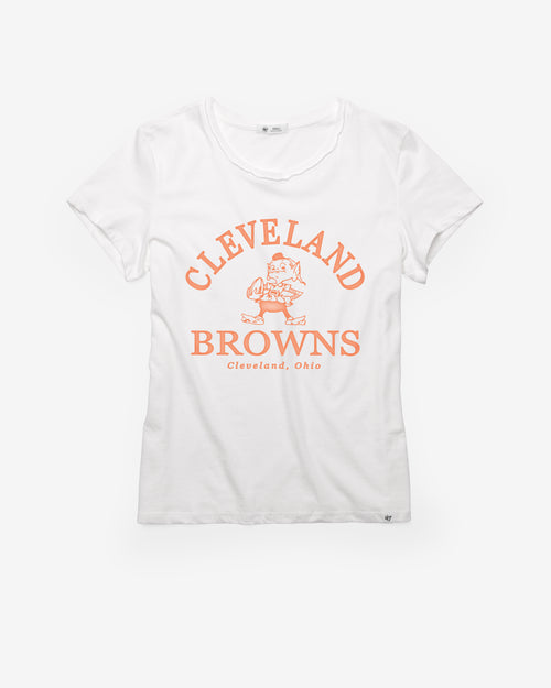 CLEVELAND BROWNS HISTORIC FRESH START '47 FRANKIE TEE WOMENS