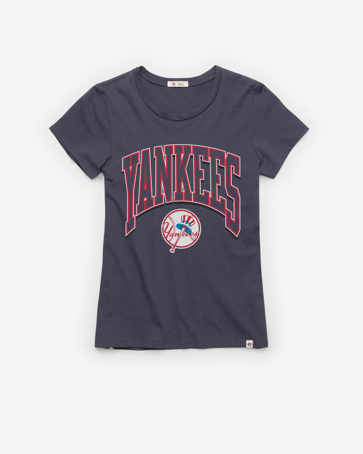 NEW YORK YANKEES COOPERSTOWN WALK TALL '47 FRANKIE TEE WOMENS