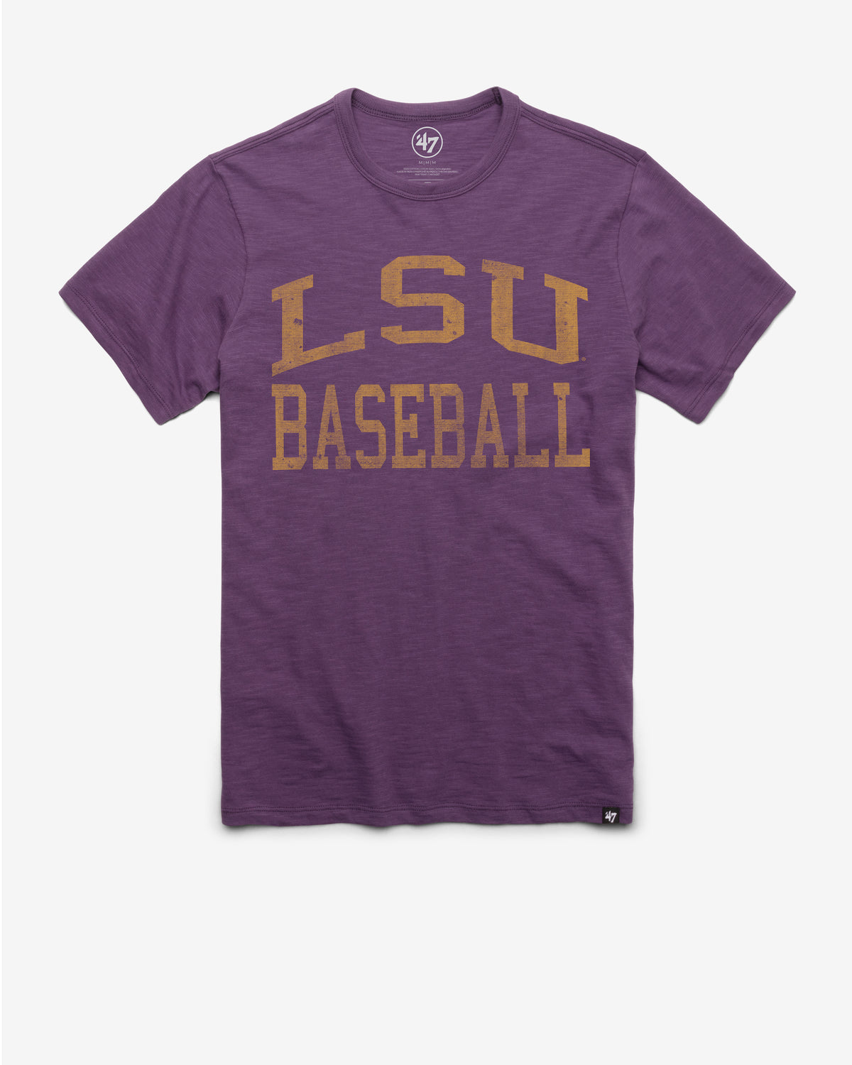 LOUISIANA STATE TIGERS LSU CLASSIC BLOCK '47 SCRUM TEE