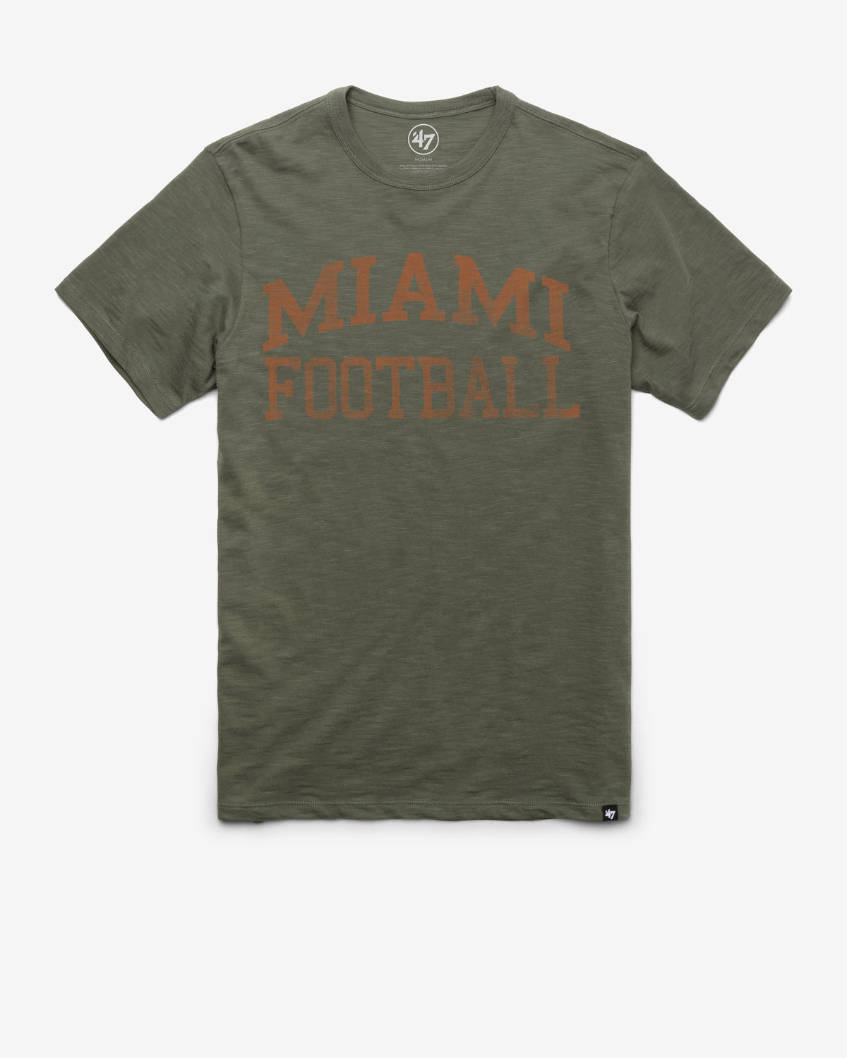 MIAMI HURRICANES CLASSIC BLOCK '47 SCRUM TEE