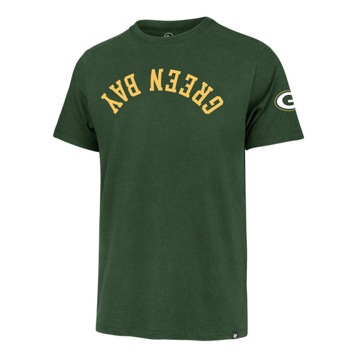 GREEN BAY PACKERS UPSIDE DOWN TWO PEAT '47 FRANKLIN TEE