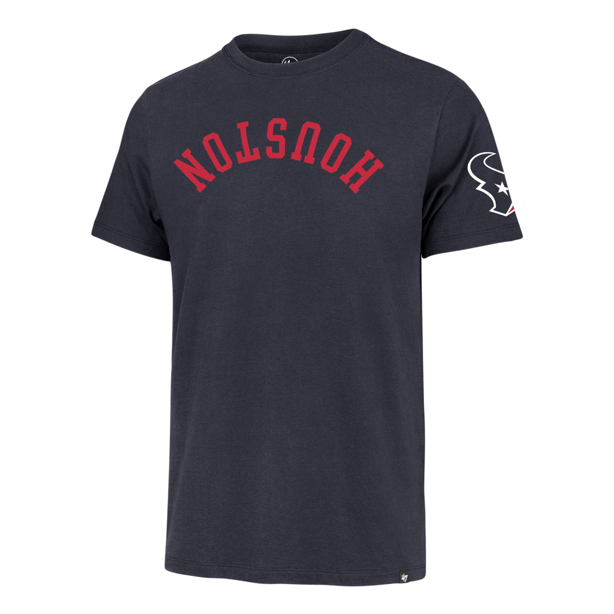 HOUSTON TEXANS UPSIDE DOWN TWO PEAT '47 FRANKLIN TEE