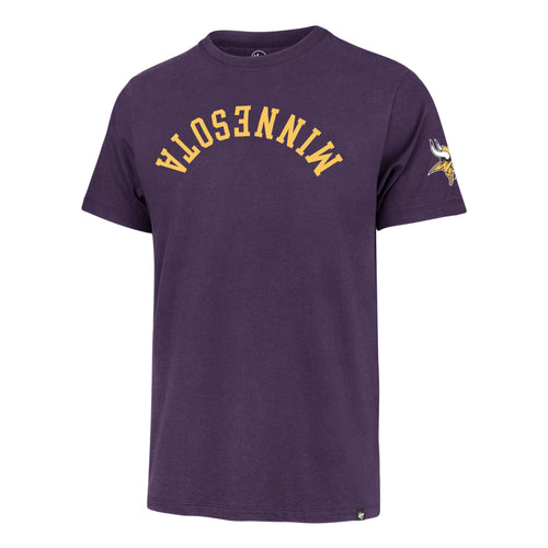 MINNESOTA VIKINGS UPSIDE DOWN TWO PEAT '47 FRANKLIN TEE