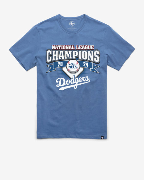 LOS ANGELES DODGERS 2024 NATIONAL LEAGUE CHAMPIONS '47 FRANKLIN TEE