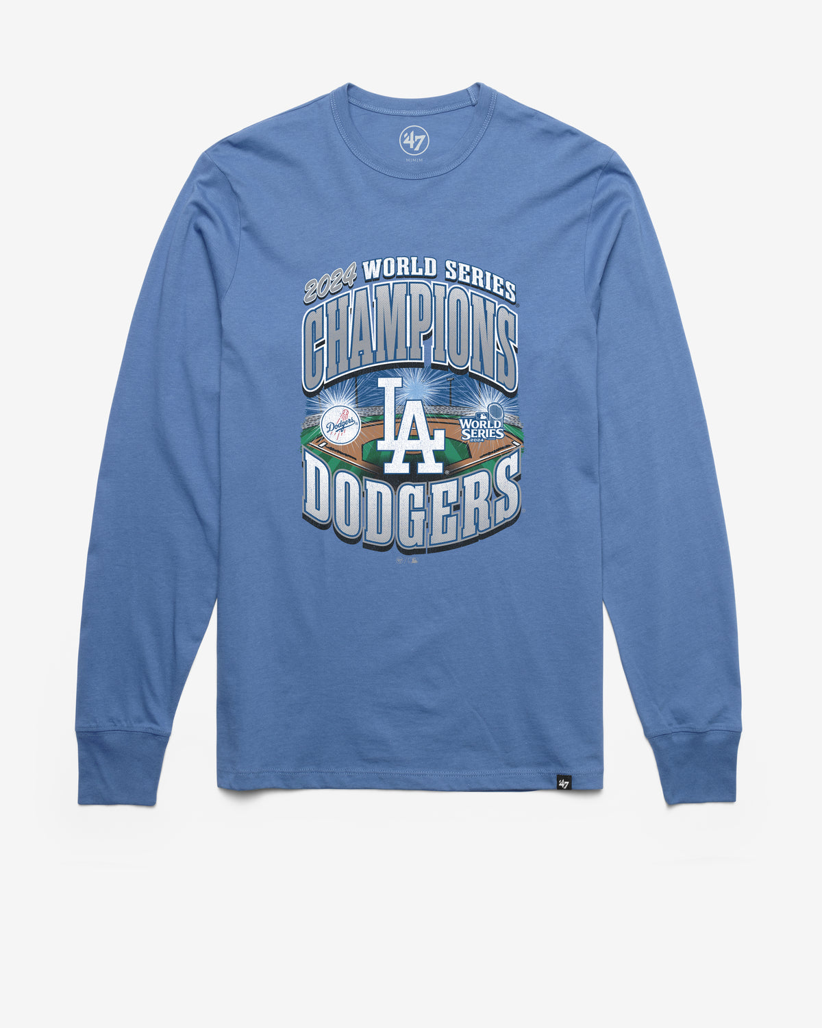 LOS ANGELES DODGERS 2024 WORLD SERIES CHAMPIONS '47 FRANKLIN LONG SLEEVE TEE