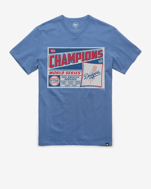 LOS ANGELES DODGERS 2024 WORLD SERIES CHAMPIONS '47 FRANKLIN TEE