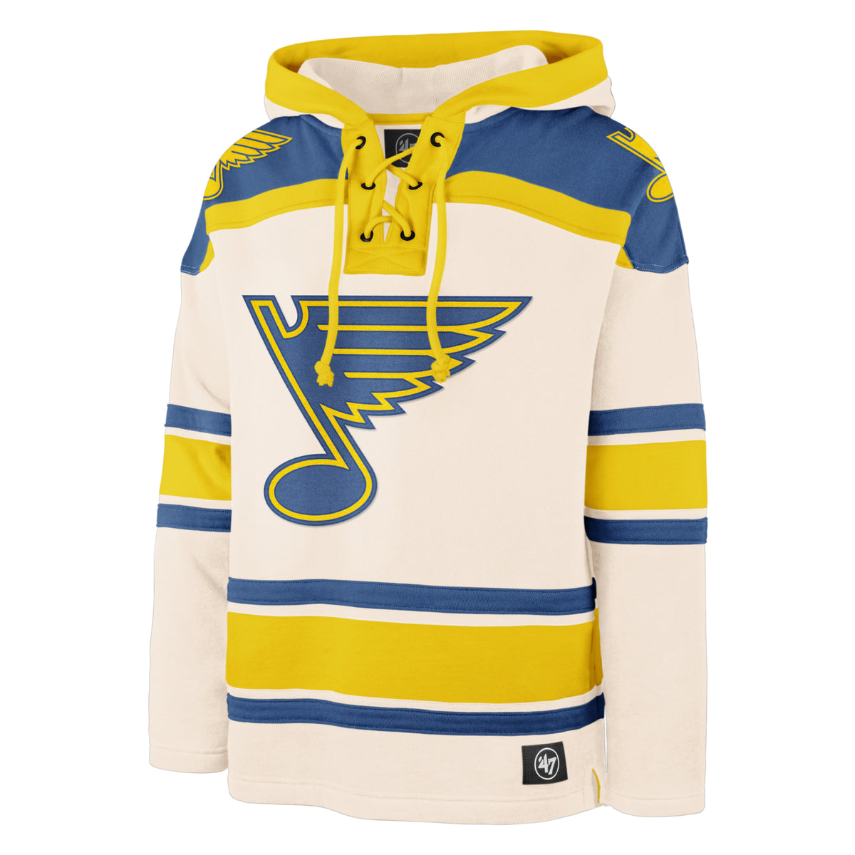 ST LOUIS BLUES WINTER CLASSIC SUPERIOR '47 LACER HOOD