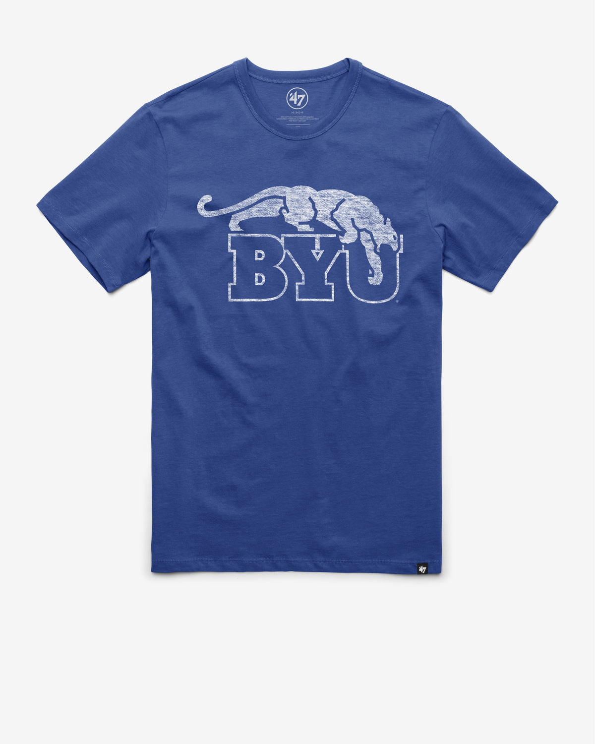 BRIGHAM YOUNG COUGARS VINTAGE PREMIER '47 FRANKLIN TEE