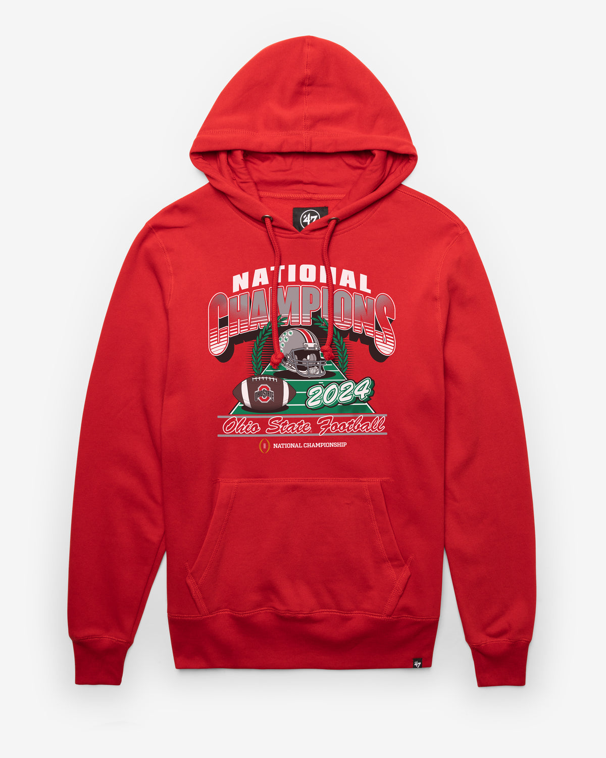 OHIO STATE BUCKEYES 2024 CFP NATIONAL CHAMPIONS '47 HEADLINE HOOD