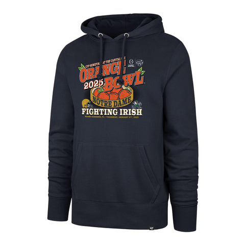 NOTRE DAME FIGHTING IRISH ORANGE BOWL '47 HEADLINE HOOD