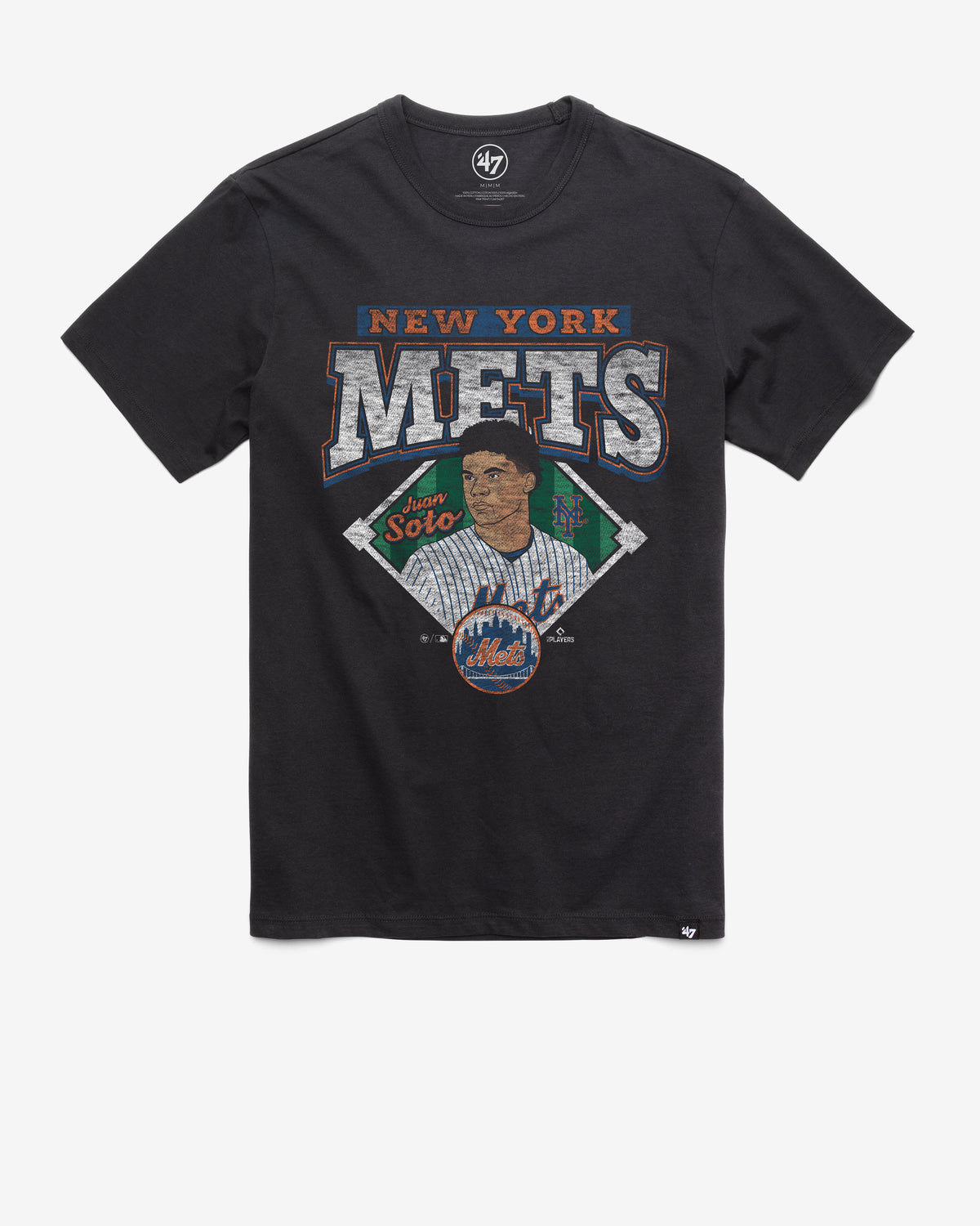 JUAN SOTO NEW YORK METS MLB PLAYER '47 FRANKLIN TEE