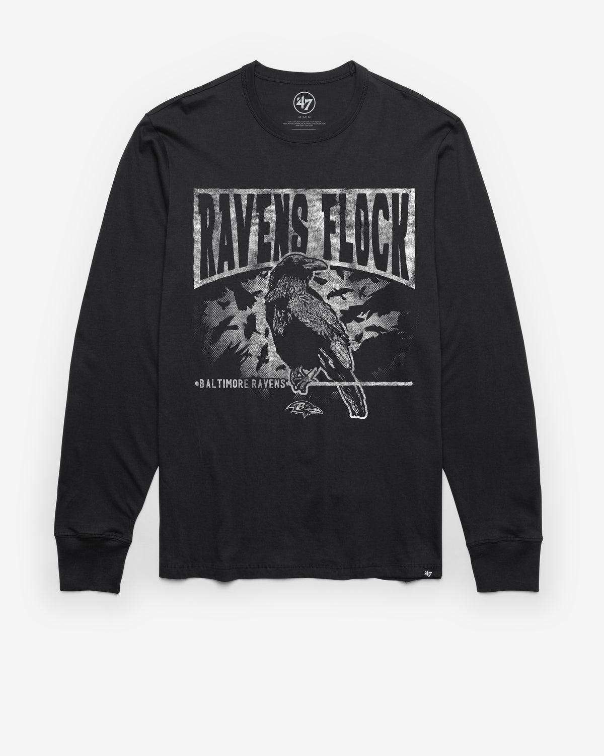 BALTIMORE RAVENS REGIONAL '47 FRANKLIN LONG SLEEVE TEE