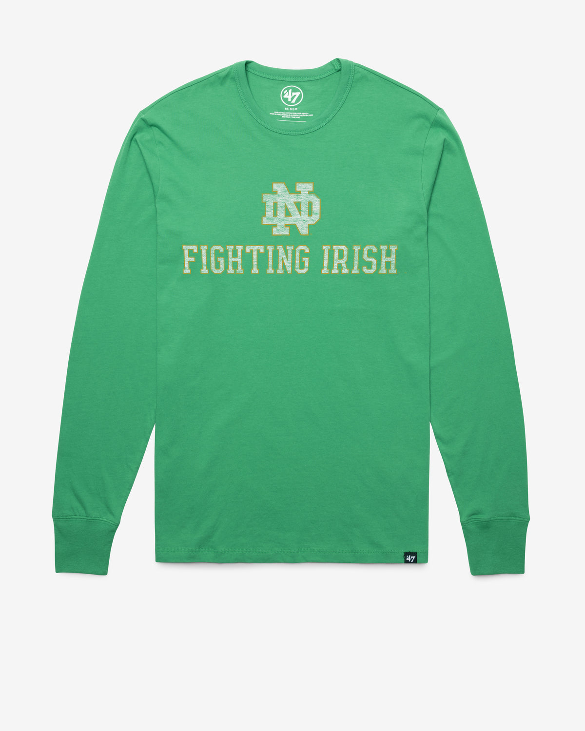 NOTRE DAME FIGHTING IRISH PREMIER '47 FRANKLIN LONG SLEEVE TEE