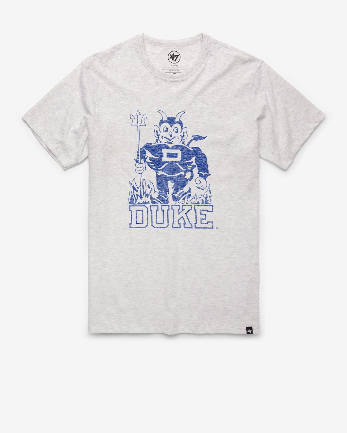 DUKE BLUE DEVILS VINTAGE PREMIER '47 FRANKLIN TEE