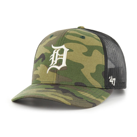 DETROIT TIGERS CAMO '47 TRUCKER