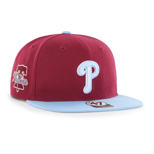 PHILADELPHIA PHILLIES SURE SHOT UNDER TWO TONED '47 CAPTAIN