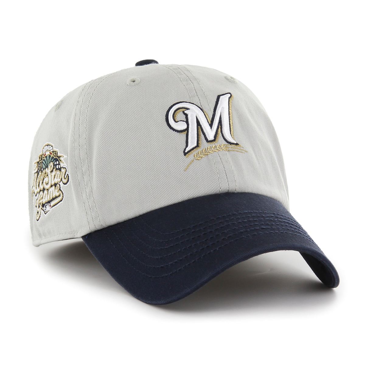 MILWAUKEE BREWERS COOPERSTOWN ALL STAR GAME SURE SHOT CLASSIC TWO TONE '47 FRANCHISE
