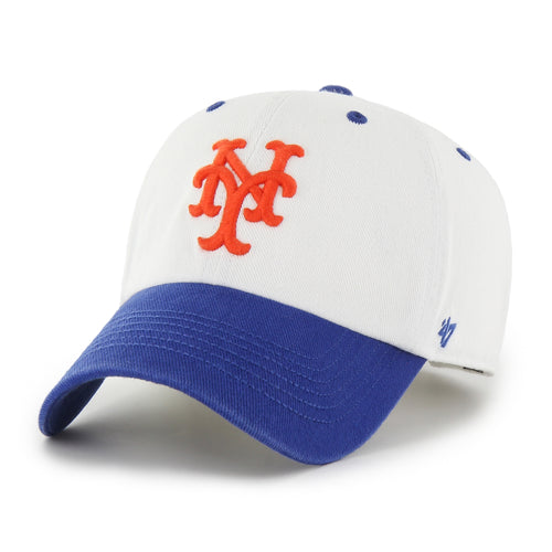 NEW YORK METS COOPERSTOWN DOUBLE HEADER DIAMOND '47 CLEAN UP