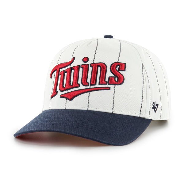 MINNESOTA TWINS COOPERSTOWN DOUBLE HEADER PINSTRIPE '47 HITCH