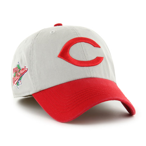 CINCINNATI REDS COOPERSTOWN WORLD SERIES SURE SHOT CLASSIC TWO TONE '47 FRANCHISE