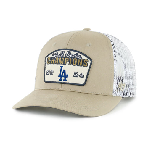 LOS ANGELES DODGERS 2024 WORLD SERIES CHAMPIONS BELT '47 TRUCKER