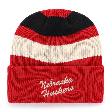 NEBRASKA CORNHUSKERS CLUBHOUSE JENNINGS '47 CUFF KNIT