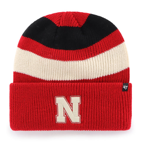 NEBRASKA CORNHUSKERS CLUBHOUSE JENNINGS '47 CUFF KNIT