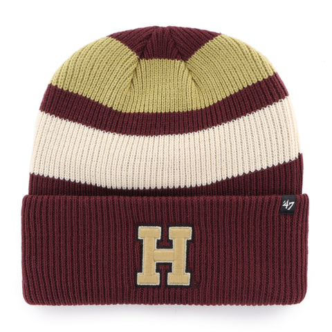 HARVARD CRIMSON CLUBHOUSE JENNINGS '47 CUFF KNIT