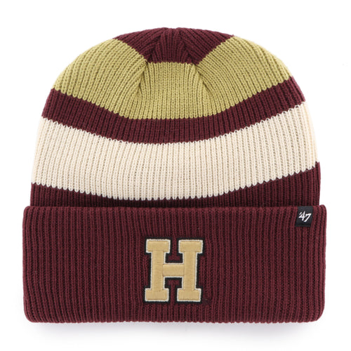 HARVARD CRIMSON CLUBHOUSE JENNINGS '47 CUFF KNIT