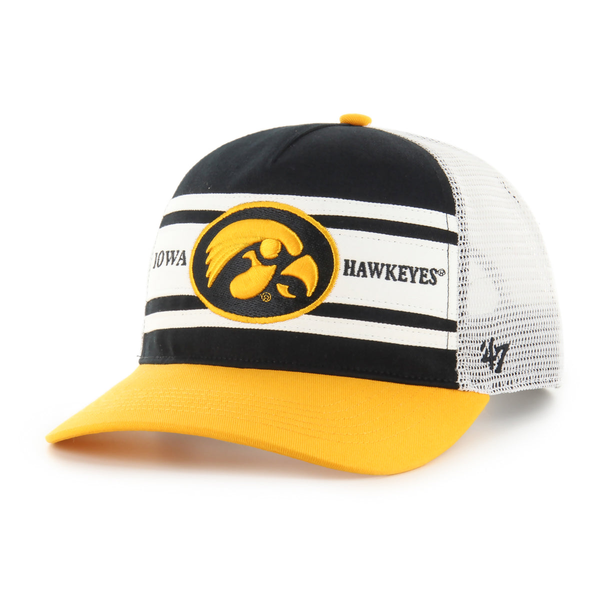 IOWA HAWKEYES GRIDIRON SUPER STRIPE '47 HITCH RELAXED FIT