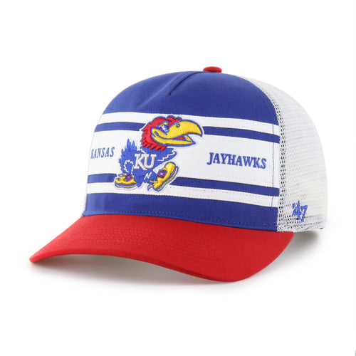 KANSAS JAYHAWKS GRIDIRON SUPER STRIPE '47 HITCH RELAXED FIT