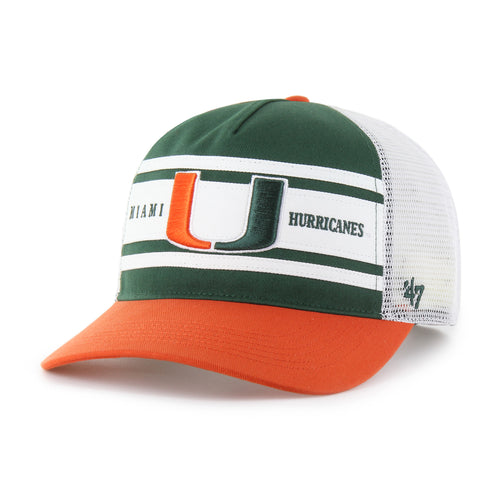 MIAMI HURRICANES GRIDIRON SUPER STRIPE '47 HITCH RELAXED FIT