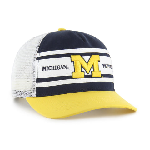 MICHIGAN WOLVERINES GRIDIRON SUPER STRIPE '47 HITCH RELAXED FIT