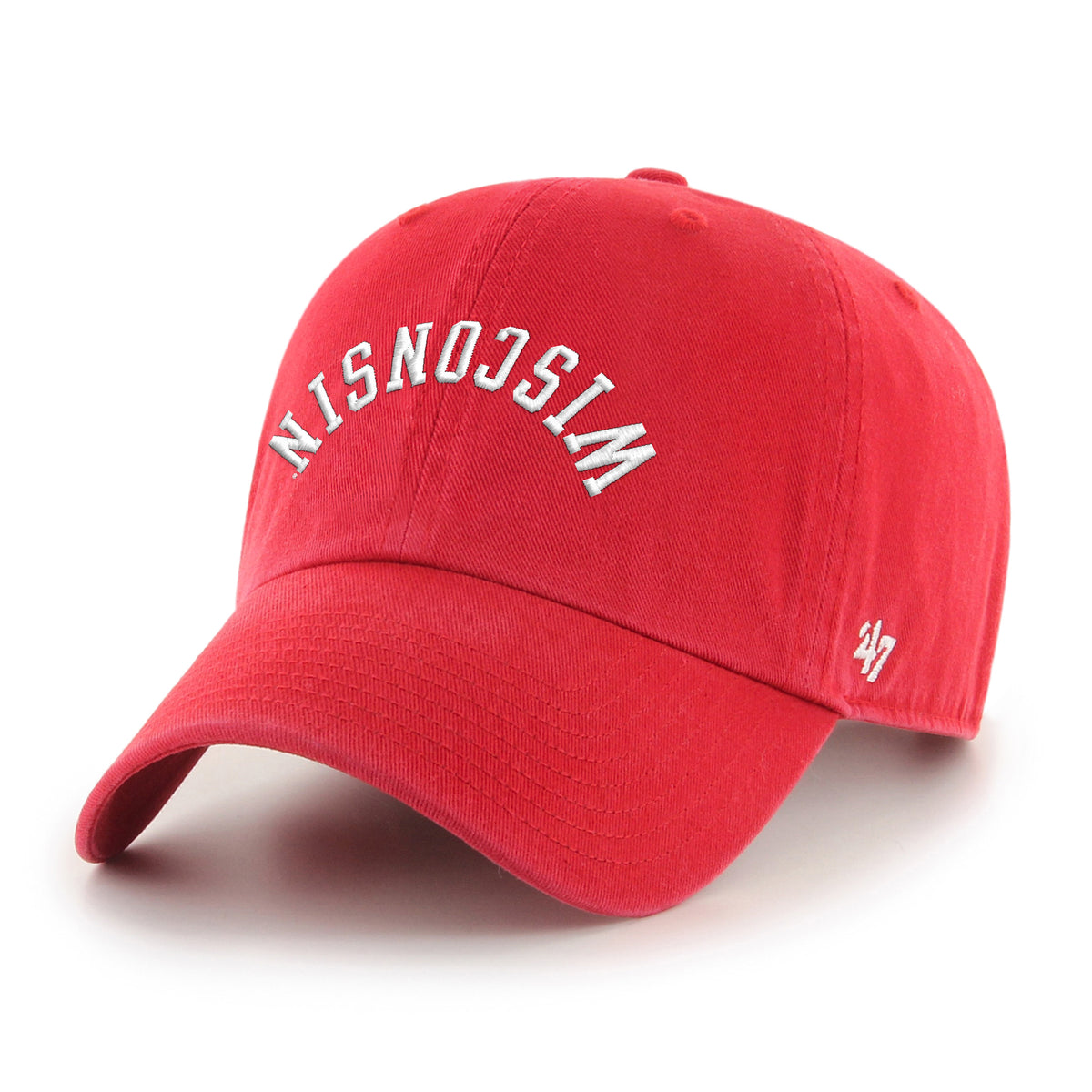 WISCONSIN BADGERS UPSIDE DOWN '47 CLEAN UP