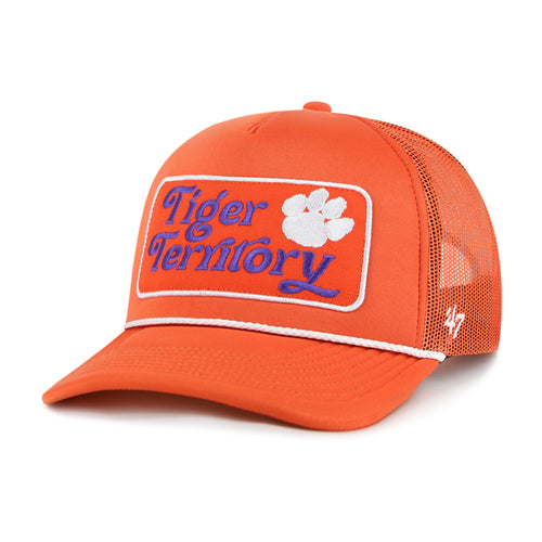 CLEMSON TIGERS LOCAL PATCH '47 TRUCKER FOAM FRONT