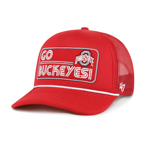 OHIO STATE BUCKEYES LOCAL PATCH '47 TRUCKER FOAM FRONT