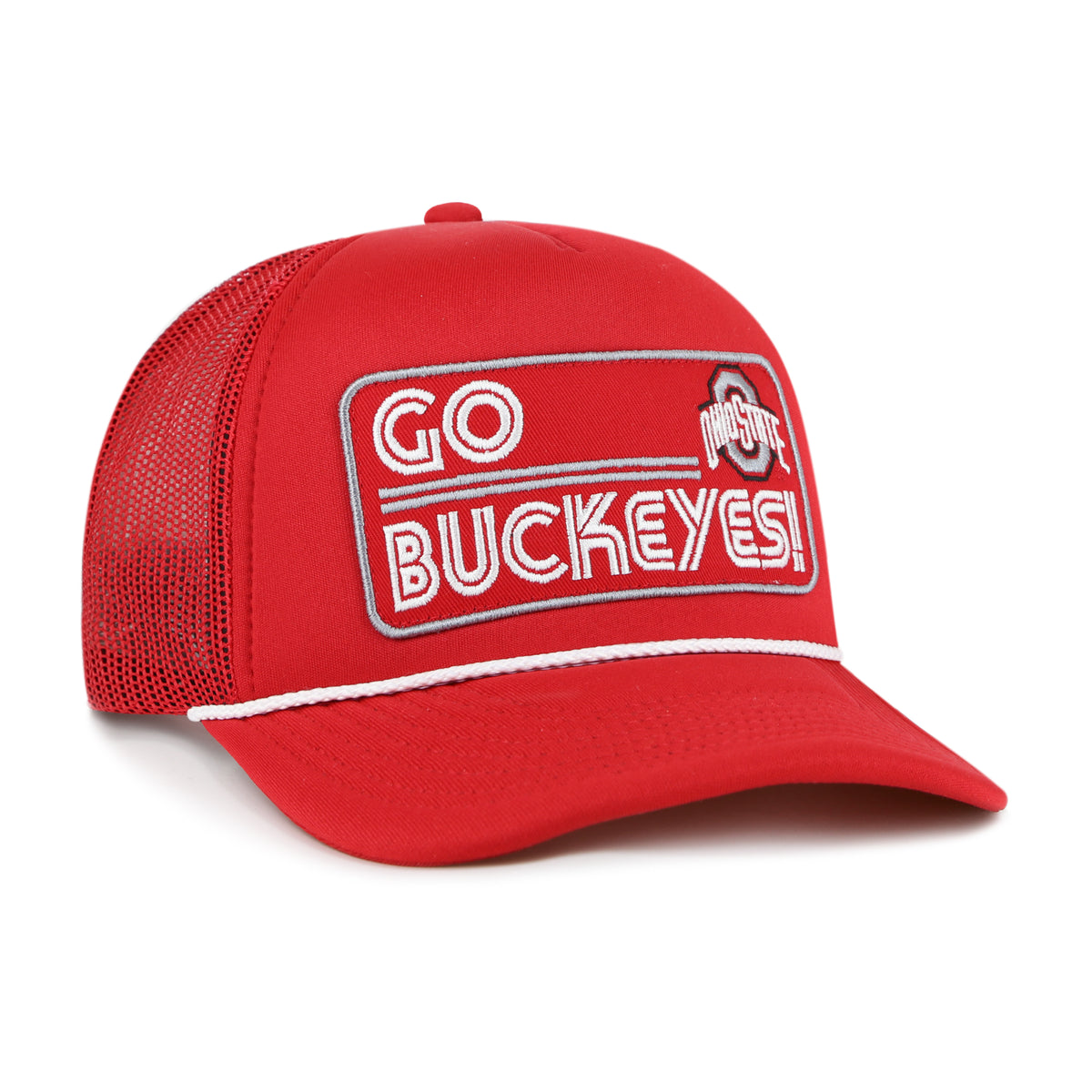 OHIO STATE BUCKEYES LOCAL PATCH '47 TRUCKER FOAM FRONT