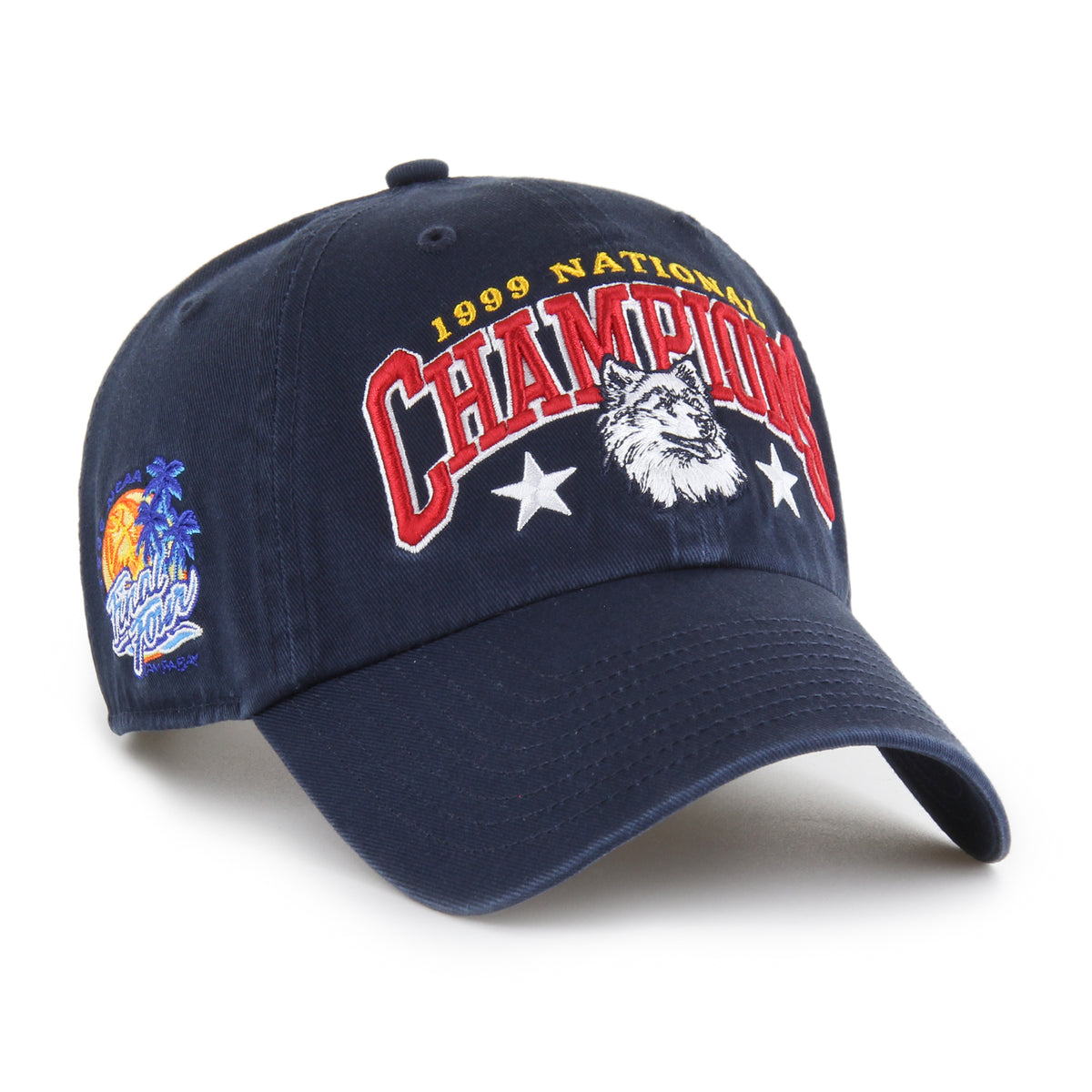 CONNECTICUT HUSKIES UCONN TITLE CHAMP '47 CLEAN UP