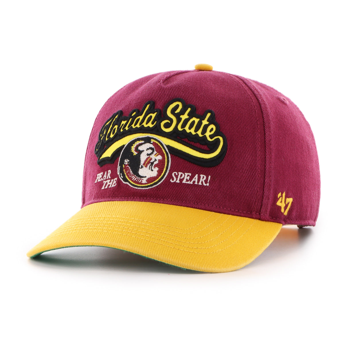 FLORIDA STATE SEMINOLES VINTAGE CHARLTON TWO TONE '47 HITCH RELAXED FIT