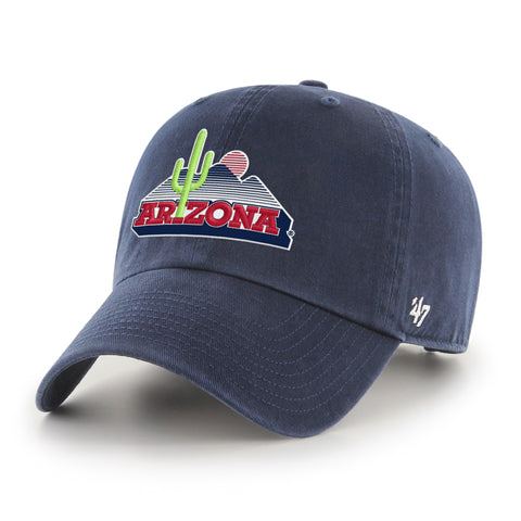 ARIZONA WILDCATS CACTUS VINTAGE '47 CLEAN UP