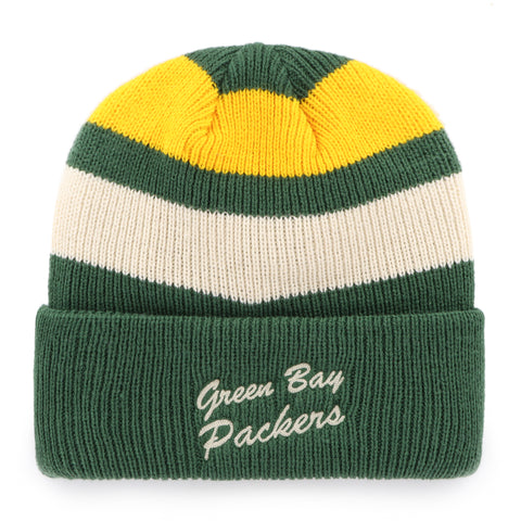 GREEN BAY PACKERS CLUBHOUSE JENNINGS '47 CUFF KNIT