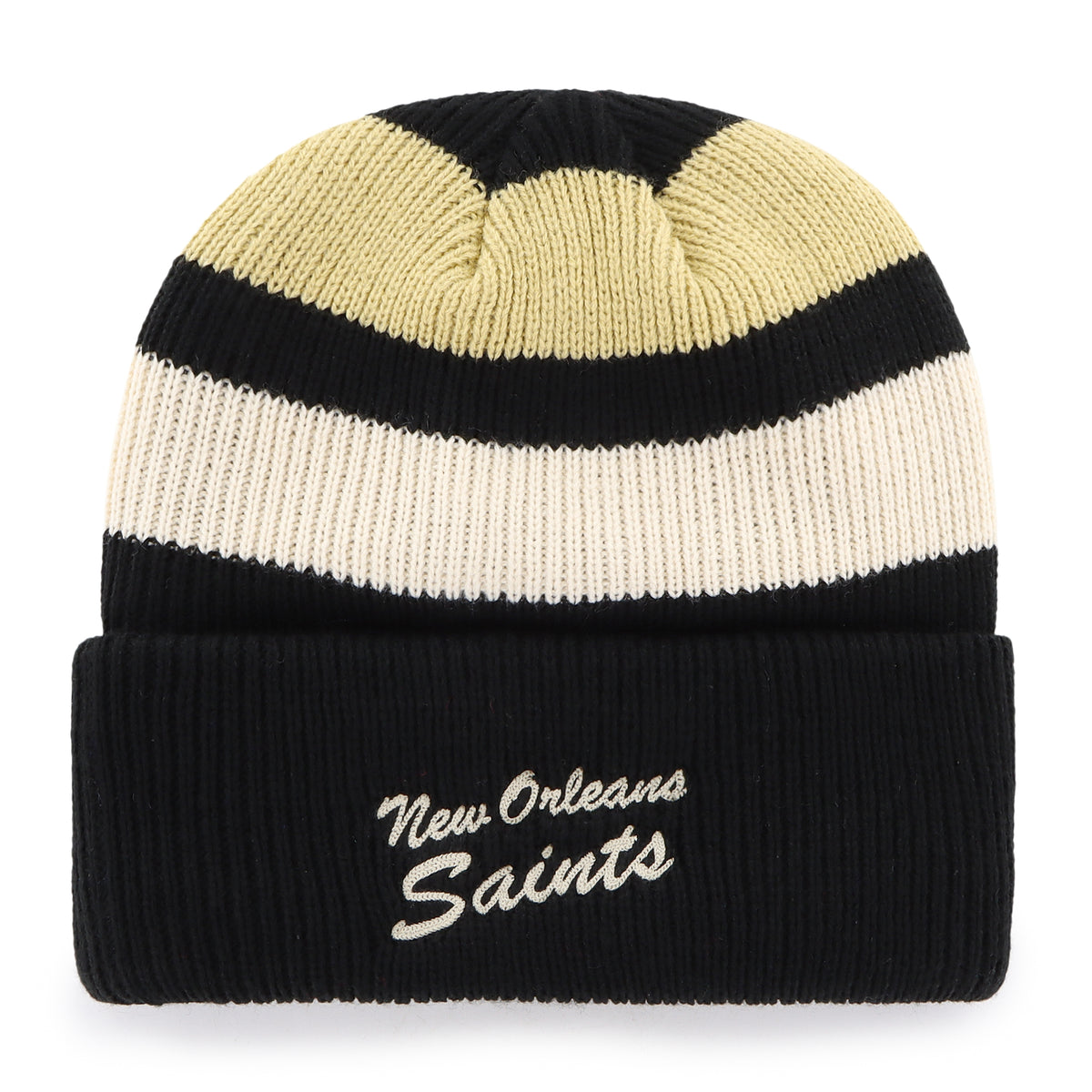 NEW ORLEANS SAINTS CLUBHOUSE JENNINGS '47 CUFF KNIT