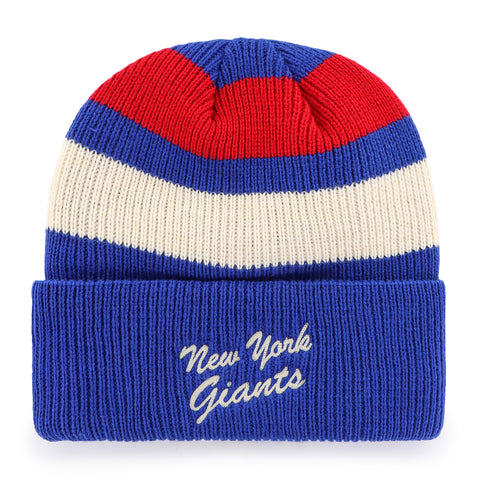 NEW YORK GIANTS CLUBHOUSE JENNINGS '47 CUFF KNIT