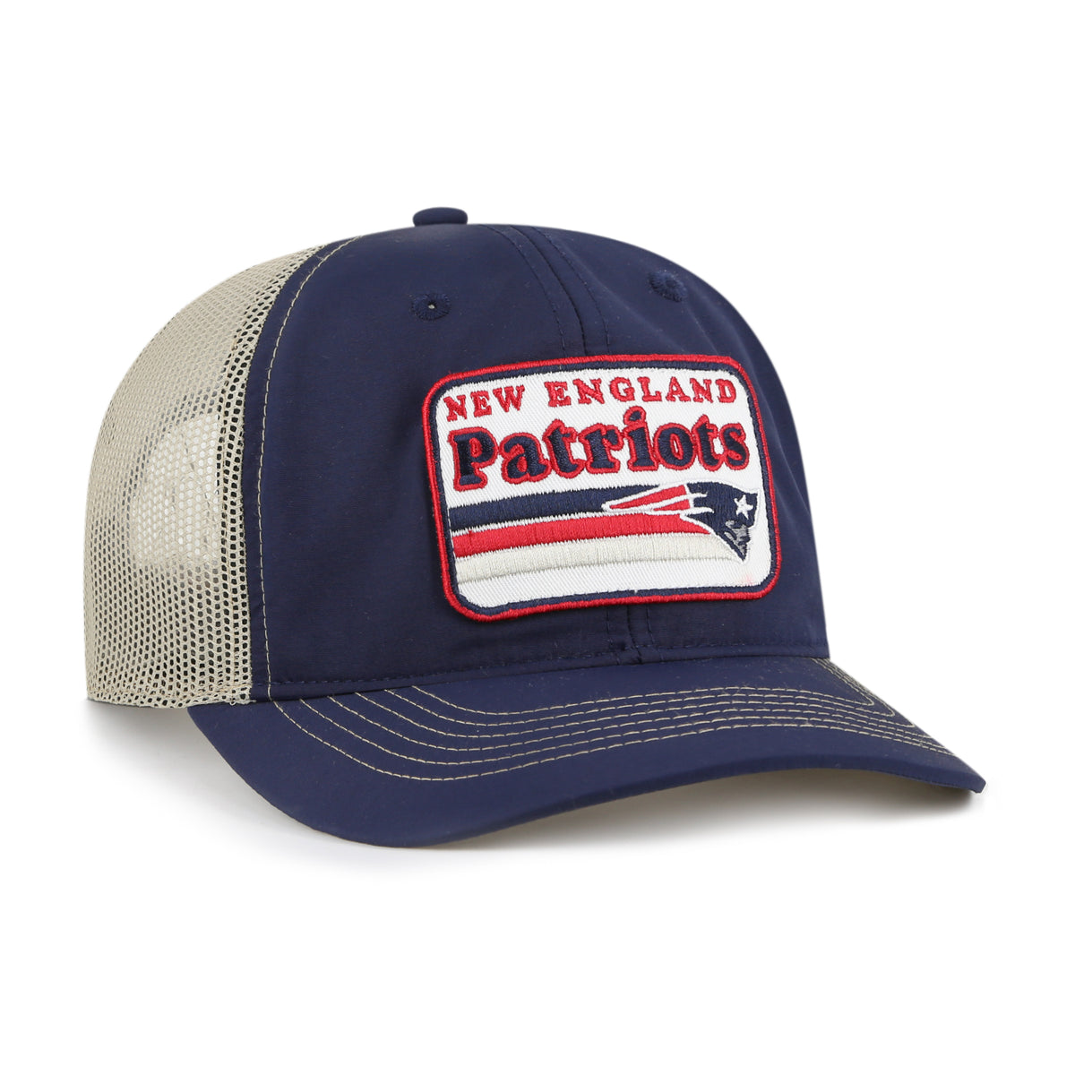 NEW ENGLAND PATRIOTS CAMPSCAPE '47 TRUCKER RELAXED FIT