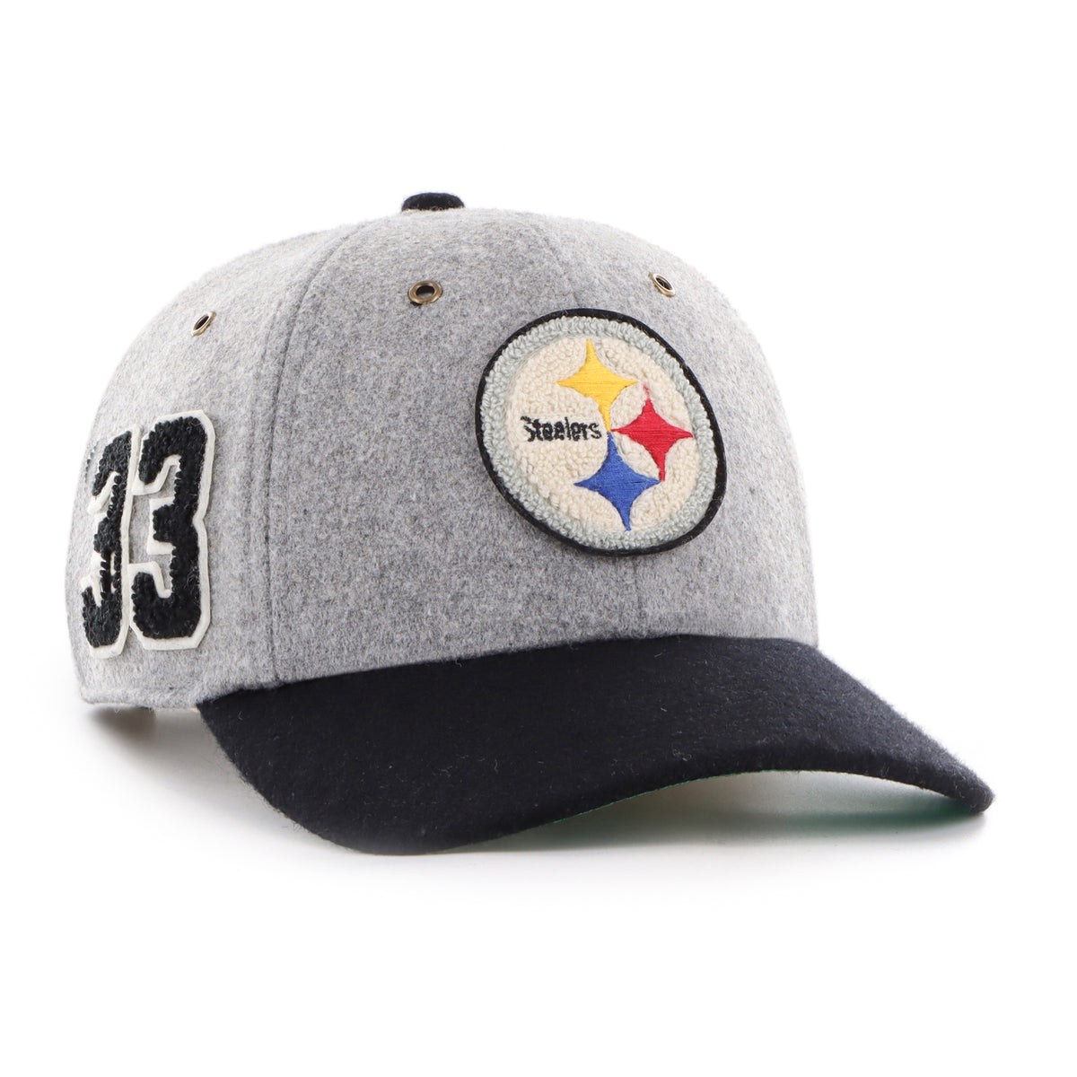 PITTSBURGH STEELERS OFF CAMPUS '47 CLEAN UP MID FIT