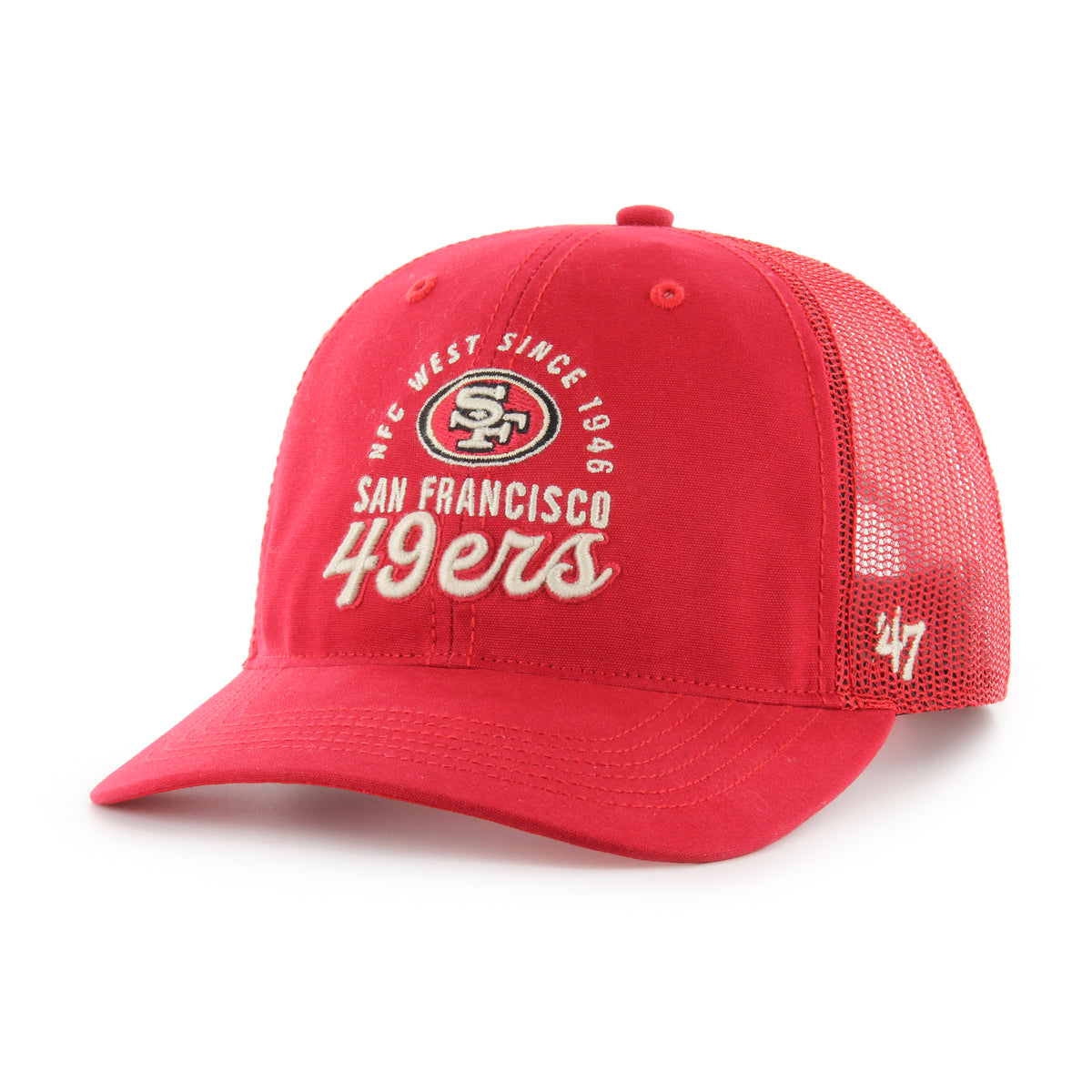 SAN FRANCISCO 49ERS PITSTOP '47 TRUCKER RF RELAXED FIT