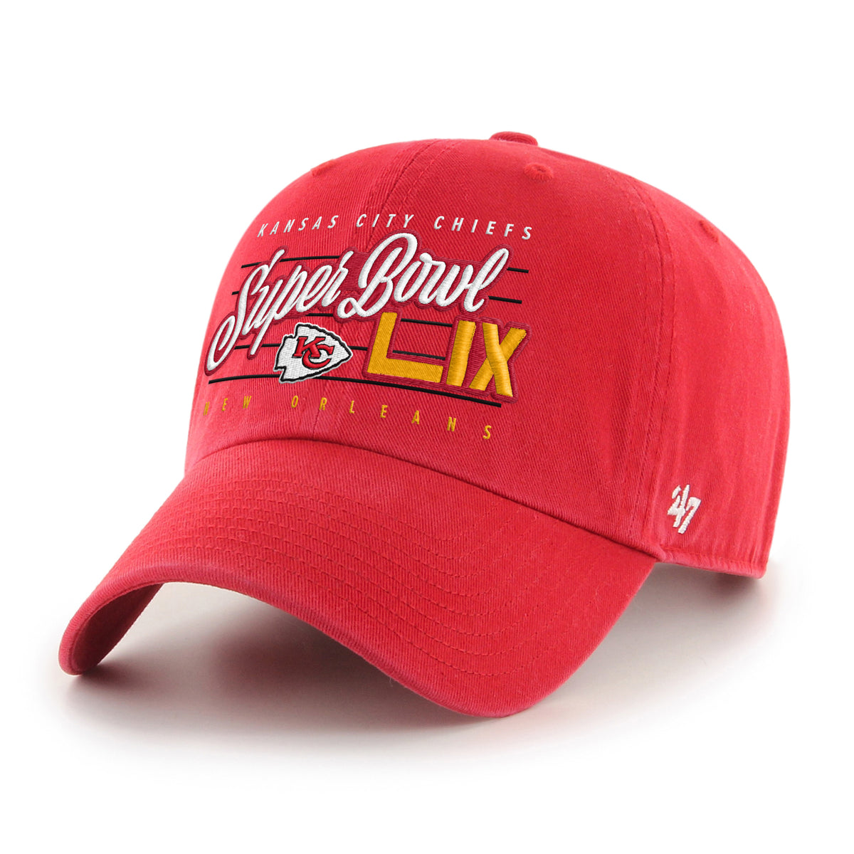 KANSAS CITY CHIEFS SUPER BOWL LIX '47 CLEAN UP