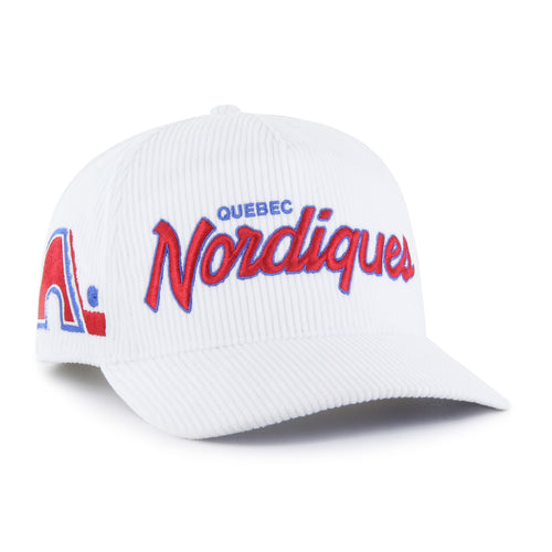 QUEBEC NORDIQUES VINTAGE CROSSTOWN CORD ARCH '47 HITCH