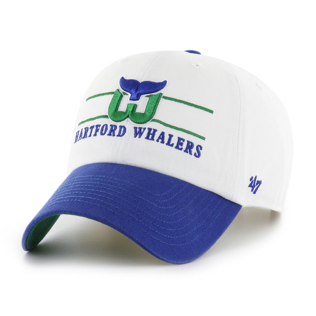 HARTFORD WHALERS VINTAGE ARENA '47 CLEAN UP