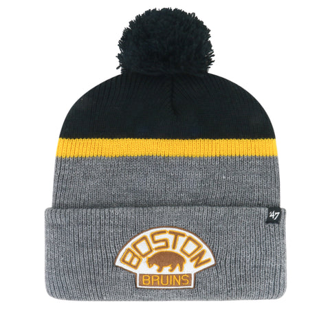 BOSTON BRUINS VINTAGE SPLIT SHADOW '47 CUFF KNIT